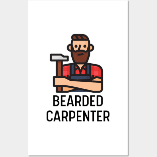 Bearded Carpenter Posters and Art